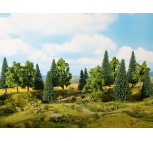 Noch Mischwald Set 8 Stück
