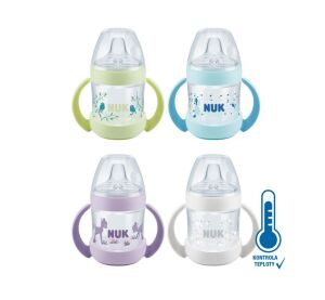 NUK Nature Sense Lernflasche mit Temperaturkontrolle (6-18m) 150ml 1 Stück
