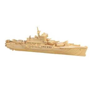 Woodcraft Holzpuzzle 3D Schiff Kreuzer