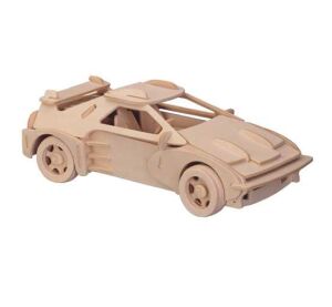 Woodcraft 3D-Puzzle aus Holz kleiner Ferrari