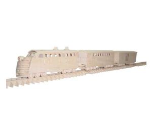 Woodcraft 3D Zug Puzzle aus Holz