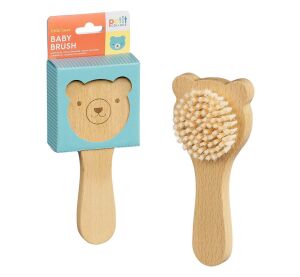 Petit Collage Baby-Bürsten-Teddybär