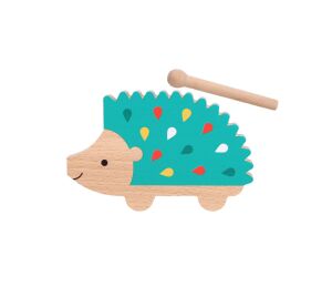Petit Collage Guiro-Igel aus Holz