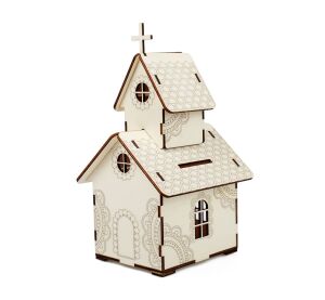 Kúzlo dreva Hölzerne Schatztruhe Kirche