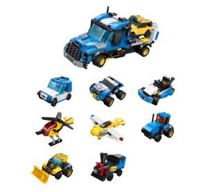 Qman City Abschleppwagen 1809 8v1 Bausatz