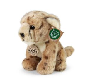 Rappa Plüsch Gepard sitzend 18 cm ECO-FRIENDLY