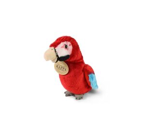 Rappa Plüschpapagei roter Ara 15 cm ECO-FRIENDLY