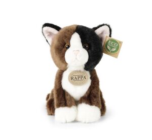 Rappa Dreifarbige Plüschkatze 18 cm ECO-FRIENDLY