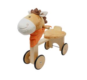 Laufrad Pferd mit Schal