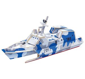 RoboTime 3D-Holzpuzzle Angriffsschiff Typ 022