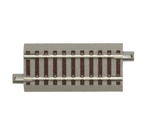 Roco Geoline Track gerade G76,5 mit Unterlage - 61112