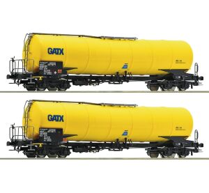 Roco 2-tlg. Set: Kesselwagen, GATX - 76025