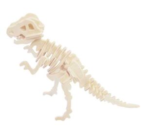 Woodcraft Holz 3D Puzzle Tyrannosaurus