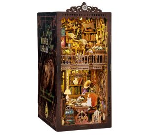 2Kids Toys 3D-Puzzle Buchstütze Miniaturhaus Mystische Bibliothek