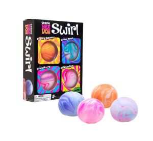Schylling NeeDoh Bunte, weiche Minibälle Swirl 4 ks
