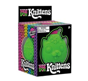 Schylling NeeDoh Knittens Weiche Antistress-Katze