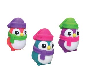 Schylling NeeDoh Leuchtender Drück-Pinguin