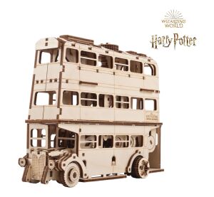 Ugears Mechanisches 3D-Holzpuzzle Harry Potter Knight Bus