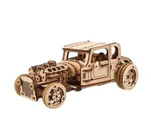 Ugears Mechanisches 3D-Holzpuzzle The Hot Rod Furious