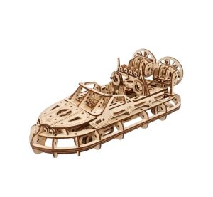 Ugears Mechanisches 3D-Holzpuzzle Rettungs-Hovercraft