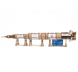 Ugears  Mechanisches 3D-Holzpuzzle, NASA, Saturn V