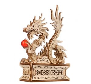 Ugears Mechanisches 3D-Holzpuzzle Drache
