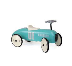 Vilac Vintage Rutscherauto aus Metall hellblau