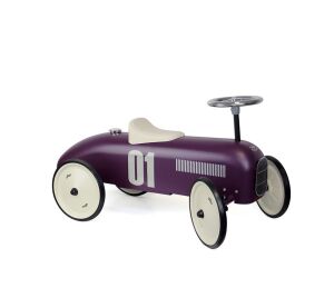 Vilac Vintage Rutscherauto aus Metall dunkelviolett
