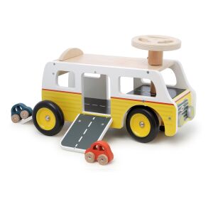 Vilac Holz Laufrad Transporter mit Garage