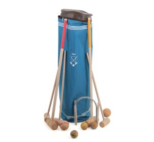 Vilac Krocket für 2 Erwachsene und 3 Kinder mit Tasche
