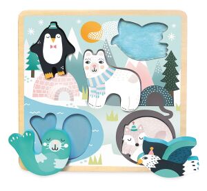 Vilac Sensory Puzzle Eis