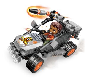 Qman Mine City Police W11011-2 Escape Kart