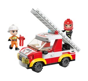 Qman Mine City Fire Line W12011-3 Kfz-Leiter