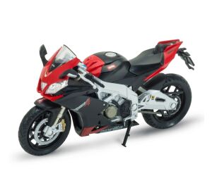 Welly - Motorrad Aprilia RSV4 Factory Modell 1:18 rot