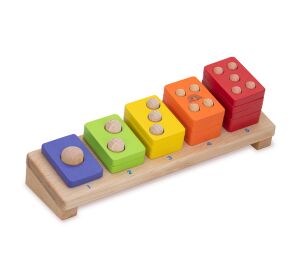 Wonderworld Holzpuzzle Bunte Zählungen