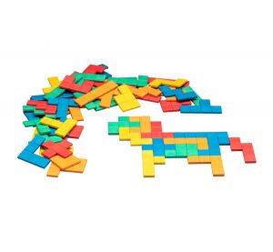 Wissner Pentominos in 5 Farben 60 Stück