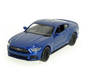 Welly Ford Mustang GT (2015) Modell 1:34 blau