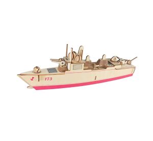 Woodcraft  Hölzernes 3D Puzzle Zerstörer 052D