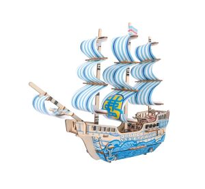 Woodcraft Hölzernes 3D Puzzle Schiff der Träume