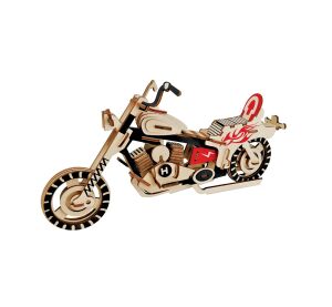 Woodcraft Holzpuzzle 3D Motorrad HD I Farbe