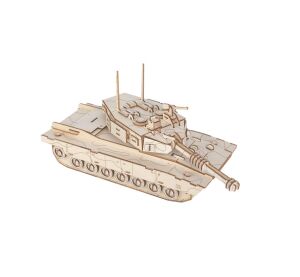 Woodcraft 3D Puzzle Panzer M1 Abrams aus Holz