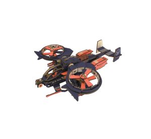 Woodcraft Hölzernes Dřevěné 3D puzzle Bojový letoun RAD