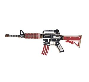 Woodcraft Hölzernes 3D Puzzle Sturmgewehr M4