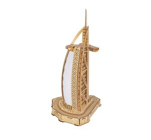 Woodcraft 3D-Holzpuzzle Burj al-Arab