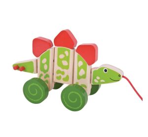 Bigjigs Baby Nachzieh-Dinosaurier