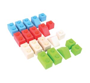 Bigjigs Baby Holz Clutches Primärset