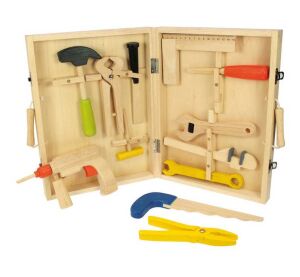 Bigjigs Toys Werkzeugkasten aus Holz