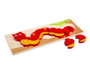 Bigjigs Toys Computerpuzzle Raupe