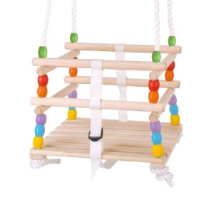 Bigjigs Toys Hölzerne Perlenschaukel