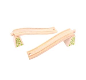 Bigjigs Rail Overpass Gleise mit Pfeilern 2tlg.